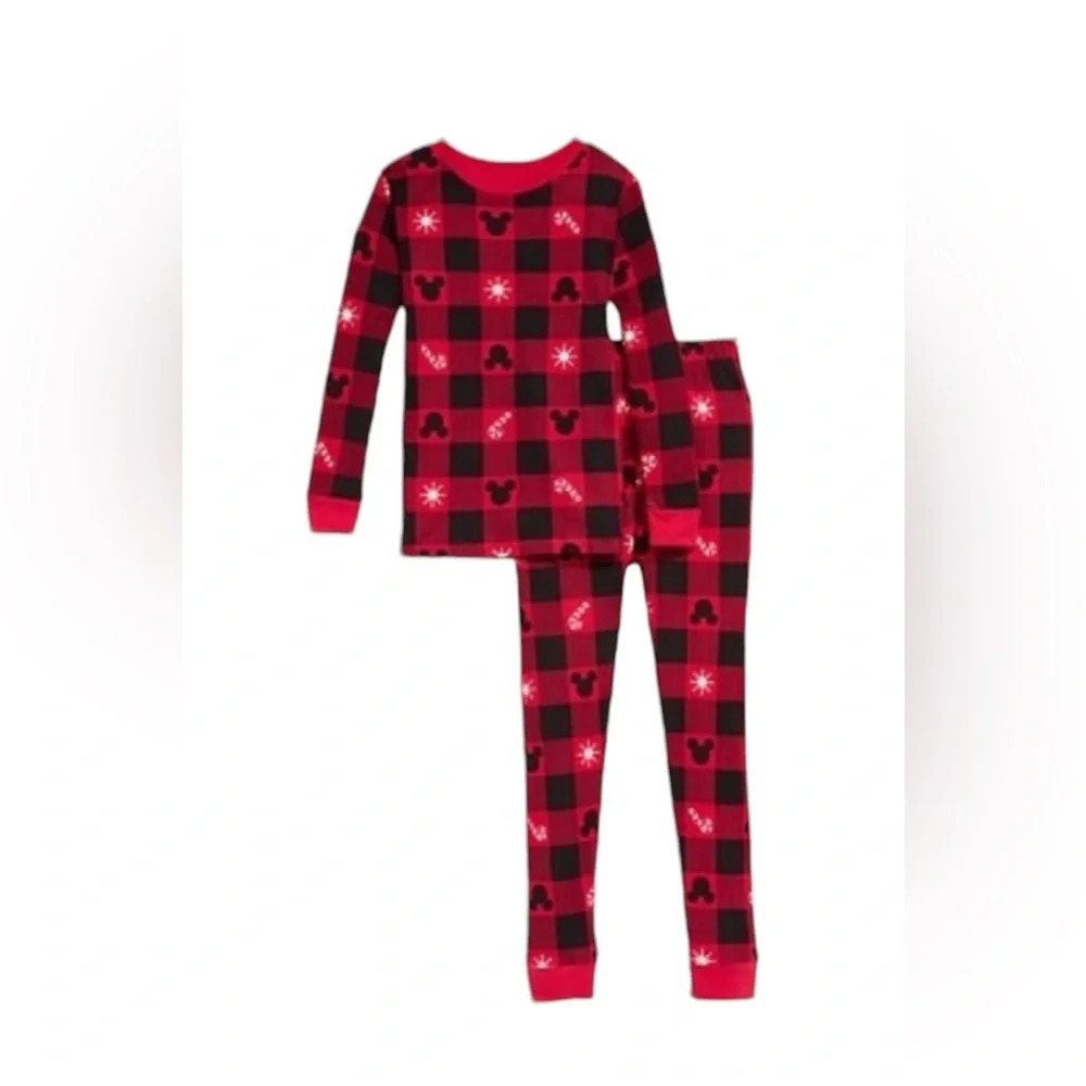Kids Unisex Disney Holiday Mickey Mouse Pajamas, Size 14 (XXL)